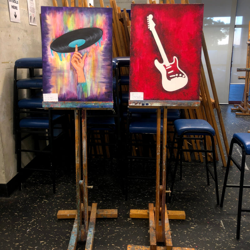 Abstract-Inspired Paintings